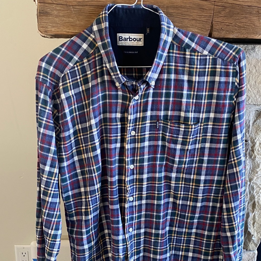 Barbour tailored fit flannel